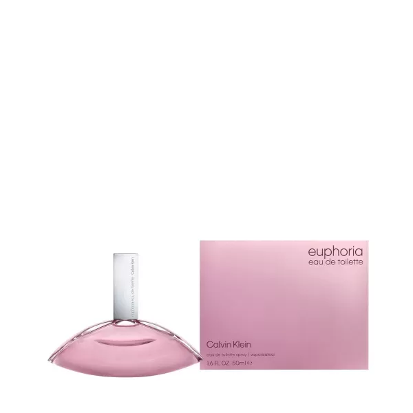 Calvin Klein Euphoria for Women Eau de Toilette  Notes of dewy freshness sparkling mirabelle plum orchid and warm vanilla17 Fl Oz