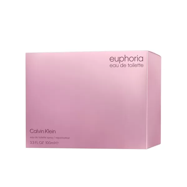 Calvin Klein Euphoria for Women Eau de Toilette  Notes of dewy freshness sparkling mirabelle plum orchid and warm vanilla34 Fl Oz