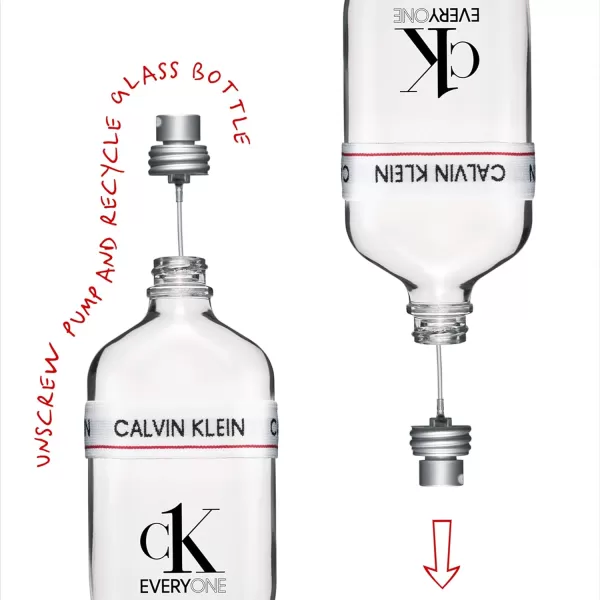 Calvin Klein CK Everyone Unisex Eau de Toilette  Notes of clean freshness blue tea and musk16 Fl Oz Pack of 1