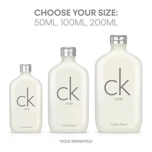 Calvin Klein Ck One for Men  Notes of Green Tea Rose Amber and Nature26 Ounce 67 Fl Oz