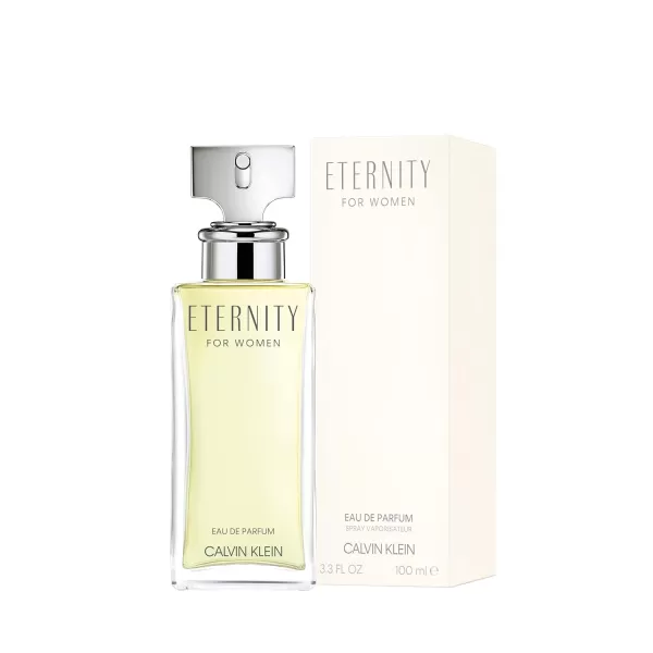 Calvin Klein Eternity Eau de Parfum  Floral Womens Perfume  With Notes of Bergamot White Lily White Rose Sandalwood ampamp Amber  Luxury Perfumes for Women  Long Lasting Fragrance33 Fl Oz Pack of 1