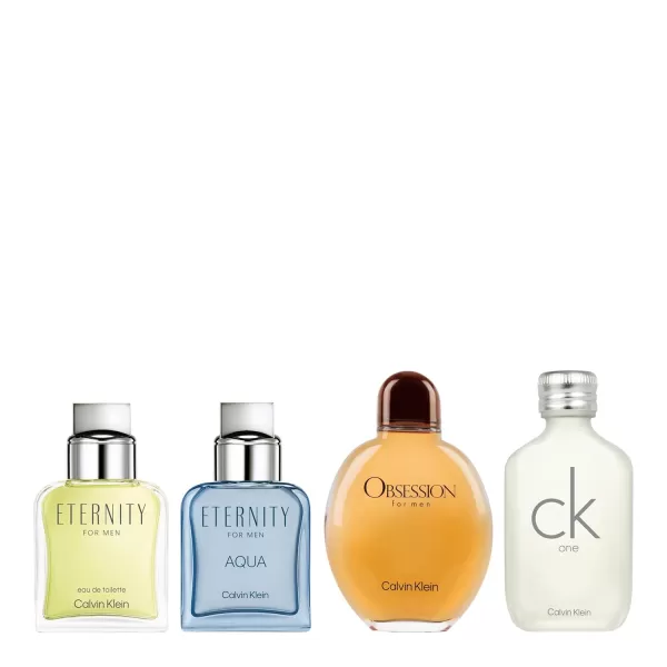 Calvin Klein Mens 4Pc Eau de Toilette Gift Set