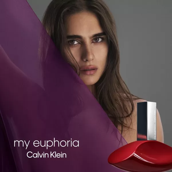 Calvin Klein My Euphoria Eau de Parfum  Womens Ambery Floral Perfume  With Notes of Blackcurrant Orchid Flamb Black Sesame Vanilla ampamp Woods  Luxury Perfumes for Women Long Lasting Fragrance16 Fl Oz Pack of 1