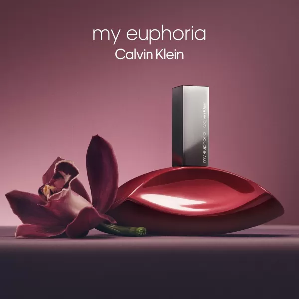 Calvin Klein My Euphoria Eau de Parfum  Womens Ambery Floral Perfume  With Notes of Blackcurrant Orchid Flamb Black Sesame Vanilla ampamp Woods  Luxury Perfumes for Women Long Lasting Fragrance1 Fl Oz Pack of 1