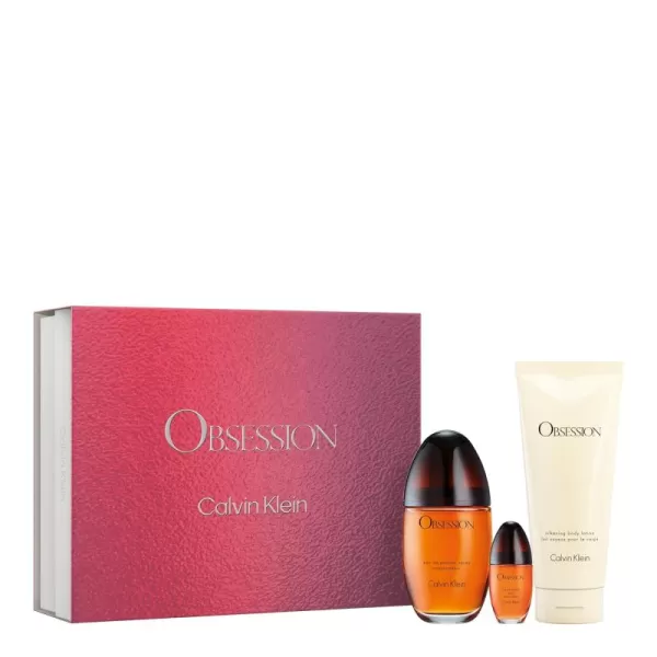 Calvin Klein Obsession Eau de Parfum  Ambery Womens Perfume  With Notes of Mandarin Bergamot Jasmine ampamp Patchouli  Luxury Perfumes for Women  Long Lasting Fragrance3 piece set 33 fl oz  67 fl oz  05 fl oz