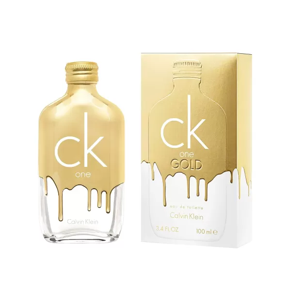 Calvin Klein CK One Gold Eau de Toilette  Woody Unisex Fragrance  With Notes of Bergamot Fig Neroli ampamp Guaiac Wood  Luxury Unisex Perfumes  Long Lasting Fragrance