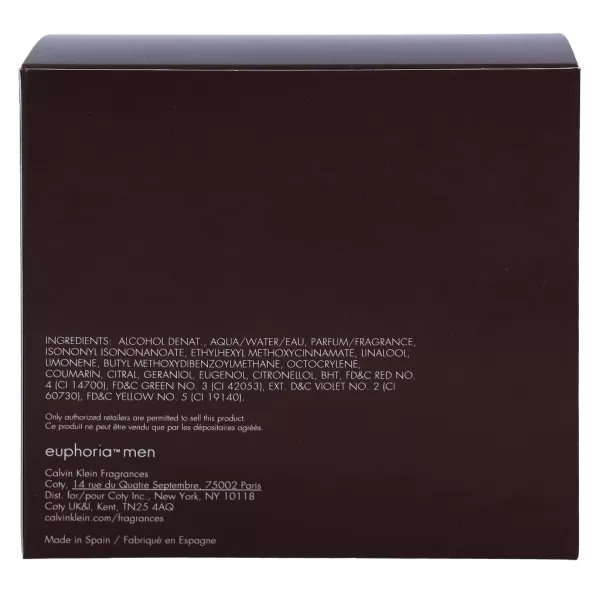 imageCalvin Klein Euphoria Aftershave for Men  With Notes of Ginger Black Basil Creamy Suede Accord ampamp Patchouli  33 fl oz