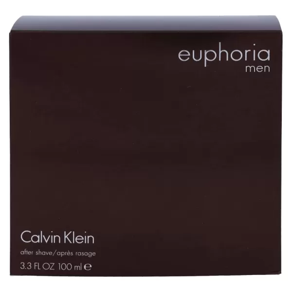 imageCalvin Klein Euphoria Aftershave for Men  With Notes of Ginger Black Basil Creamy Suede Accord ampamp Patchouli  33 fl oz