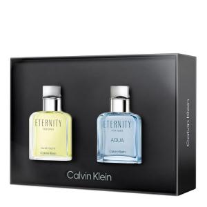 imageCalvin Klein Eternity ampamp Eternity Aqua Eau de Toilette for Men Duo Gift Set
