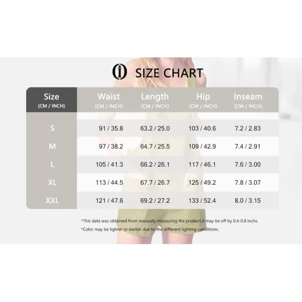 IDEALSANXUN Women Casual Cute Overalls Shorts Summer Loose Fit Short Rompers Jumpsuits 20232 Army