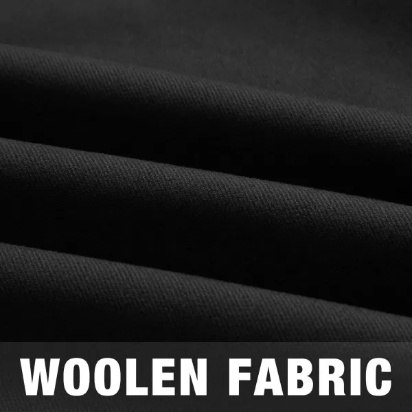 IDEALSANXUN Womens High Waist Plaid Skirt Bodycon Pencil Wool Mini SkirtsPure Black