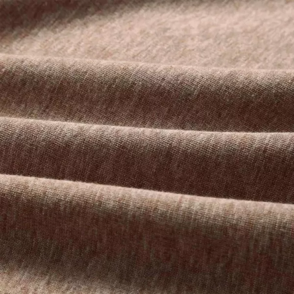 IDEALSANXUN Fleece Lined Long Skirts for Womens Elastic Waist Aline Warm Winter Skirts with PocketsDark KhakiMidi Length