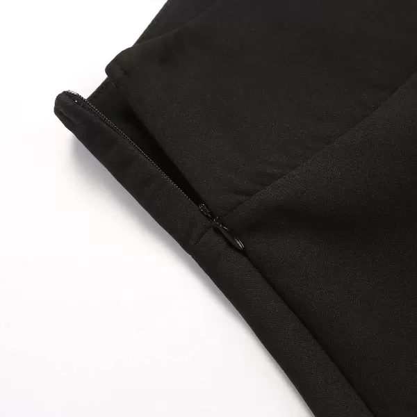 IDEALSANXUN Plaid Skirts for Womens Irregular Hem Lace Up Short Gothic SkirtsBlack 01