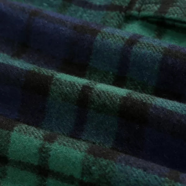 IDEALSANXUN Cargo Skirts for Women Fall Winter High Waisted Wool Plaid Mini SkirtGreencargo