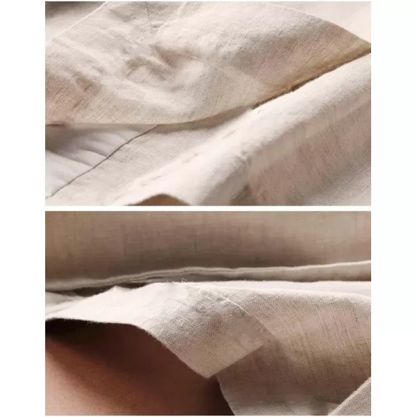 IDEALSANXUN Cotton Linen Blazer Women 34 Sleeve Lightweight Blazers Business Casual Suit Jackets1beige