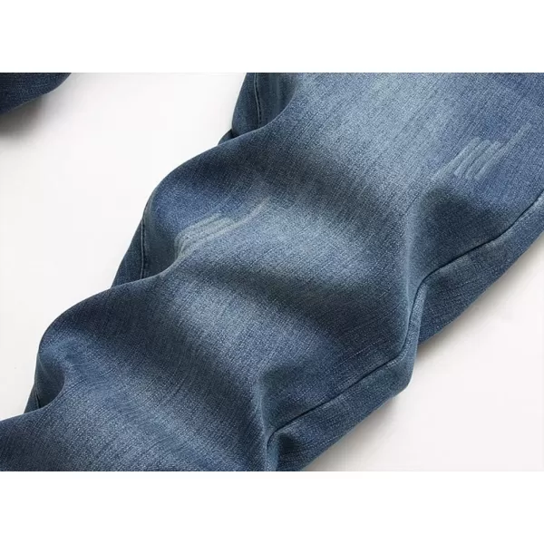 IDEALSANXUN Fleece Lined Jeans for Mens Stretch Thick Warm Sherpa Winter Jean Denim PantsLight Blue 932