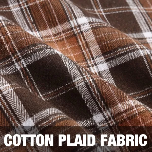 IDEALSANXUN Gothic Plaid Mini Skirts for Womens Short High Waist Plaid SkirtsPlaid Brown New