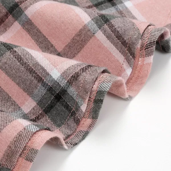 IDEALSANXUN Gothic Plaid Mini Skirts for Womens Short High Waist Plaid SkirtsPlaid Pink 02