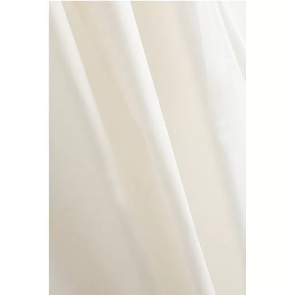 IDEALSANXUN Midi Skirts for Women Trendy Casual High Waisted A Line Long SkirtWhite