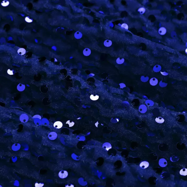 IDEALSANXUN Sequin Skirts for Women Trendy 2023 Sparkly Mini SkirtRoyal Blue