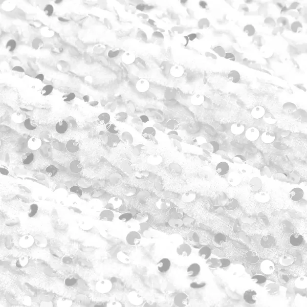 IDEALSANXUN Sequin Skirts for Women Trendy 2023 Sparkly Mini SkirtWhite