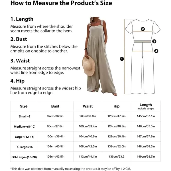 IDEALSANXUN Wide Leg Overalls for Womens Boho Comfy Baggy Loose Jumpsuits RomperGreen