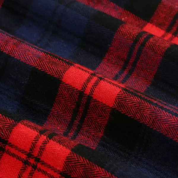 IDEALSANXUN Womens Plaid Mini SkirtsRed