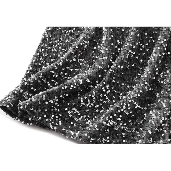 IDEALSANXUN Womens Sequin Skirts Fashion Elastic High Waisted Sparkly Midi Skirts 2023IDEALSANXUN Womens Sequin Skirts Fashion Elastic High Waisted Sparkly Midi Skirts 2023
