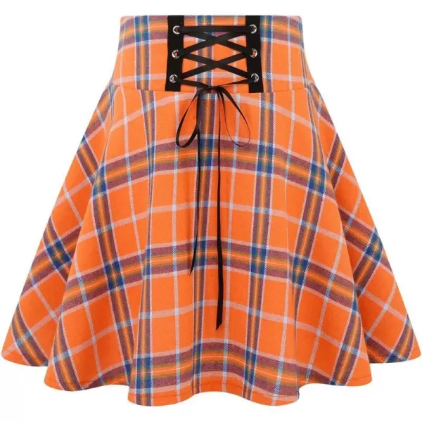 Plaid Orange