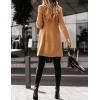 imageIDEALSANXUN Womens Fall Winter Double Breasted Wool Trench Coat JacketsCamel
