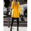 imageIDEALSANXUN Womens Fall Winter Double Breasted Wool Trench Coat JacketsYellow