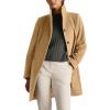imageIDEALSANXUN Wool Coats for Women Fall Winter Peacoat Trench Coat Blazer JacketsCamel