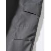 imageIDEALSANXUN Mens Cargo Joggers Pants Casual Cotton Elastic Waist Drawstring Relaxed Fit Work Hiking TrousersGrey