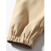 imageIDEALSANXUN Mens Cargo Joggers Pants Casual Cotton Elastic Waist Drawstring Relaxed Fit Work Hiking TrousersKhaki
