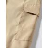 imageIDEALSANXUN Mens Cargo Joggers Pants Casual Cotton Elastic Waist Drawstring Relaxed Fit Work Hiking TrousersKhaki