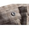 imageIDEALSANXUN Plaid Pants for Men Dress Chino Stright Leg Casual Skinny Pants2 Khaki G3