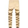imageIDEALSANXUN Plaid Pants for Men Dress Chino Stright Leg Casual Skinny PantsPure Khaki