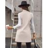 imageIDEALSANXUN Womens Long Wool Vest Fall Winter Sleeveless Blazer Jackets Double Breasted Trench CoatsBeige