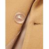 imageIDEALSANXUN Wool Coats for Women Fall Winter Dress Peacoat Long Trench Coat Double Breasted Blazer Jackets OvercoatCamel
