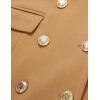 imageIDEALSANXUN Wool Coats for Women Fall Winter Dress Peacoat Long Trench Coat Double Breasted Blazer Jackets OvercoatCamel