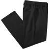 imageIDEALSANXUN Mens Elastic Waist Loose Fit Denim Pants Casual Solid Jeans TrouserBlackTwill