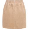 imageIDEALSANXUN Corduroy Skirt Women Fall Winter High Waisted Short Pencil Bodycon Vintage Cute Mini SkirtsKhaki