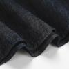 imageIDEALSANXUN Gothic Plaid Mini Skirts for Women Short High Waist Plaid SkirtsDenim Black