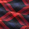 imageIDEALSANXUN Gothic Plaid Mini Skirts for Women Short High Waist Plaid SkirtsNavy Red