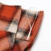 imageIDEALSANXUN Gothic Plaid Mini Skirts for Women Short High Waist Plaid SkirtsOrange Beige