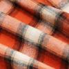 imageIDEALSANXUN Gothic Plaid Mini Skirts for Women Short High Waist Plaid SkirtsOrange Beige