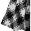 imageIDEALSANXUN Gothic Plaid Mini Skirts for Women Short High Waist Plaid SkirtsPlaid Black
