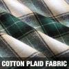 imageIDEALSANXUN Gothic Plaid Mini Skirts for Women Short High Waist Plaid SkirtsPlaid Green 01