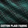 imageIDEALSANXUN Gothic Plaid Mini Skirts for Women Short High Waist Plaid SkirtsPlaid Green 02