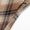 imageIDEALSANXUN Gothic Plaid Mini Skirts for Women Short High Waist Plaid SkirtsPlaid Light Brown